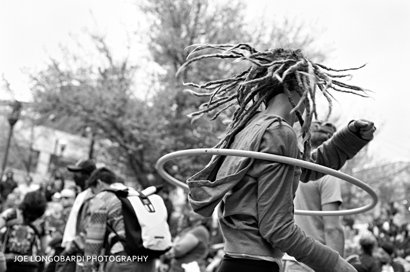 Hula Hoop in Pritchard Park